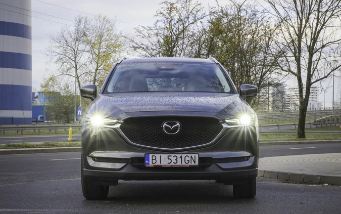 Mazda CX-5 cena 117900 przebieg: 4100, rok produkcji 2021 z Białystok małe 436